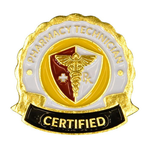 Demo Dose Certified Pharmacy Technician Pin -For Training Use Only