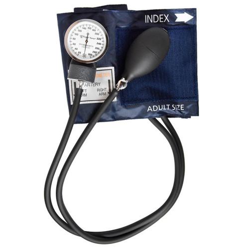Pocket Nurse BP Cuff, Navy Blue, Two Size Options -For Training Use Only