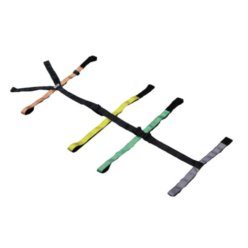 Kemp Color Coded 10-PT Patient Restraint Spineboard Straps