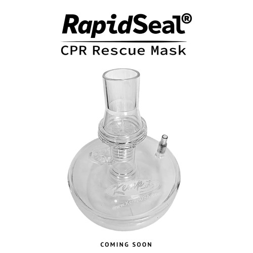 Kemp RapidSeal Resuscitation Mask with O2 Port