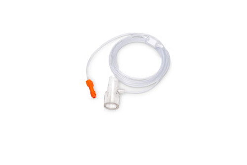 Intubated Sampling Line W/T-Connector, Orange Luer W/Reflective Conn., Filter, 7ft.