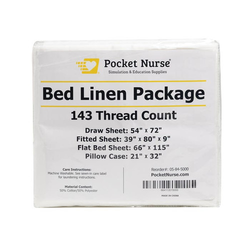 Pocket Nurse Bed Linen Package, *Non-Returnable