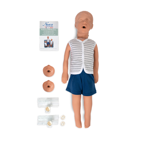 Nasco Kyle 3-Year-Old CPR Manikin with Carry Bag – Light