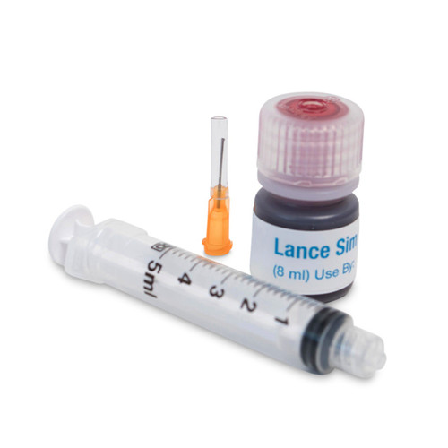 Nasco Lance Fill Kit with SimBlood