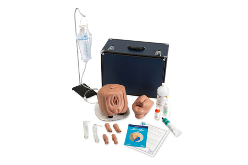Nasco Male/Female Catheterization Simulator – Medium Skin Tone