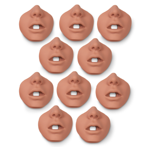 Nasco AJ/Brad Jr. Channel Mouth/Nosepieces (10-Pack) – Light