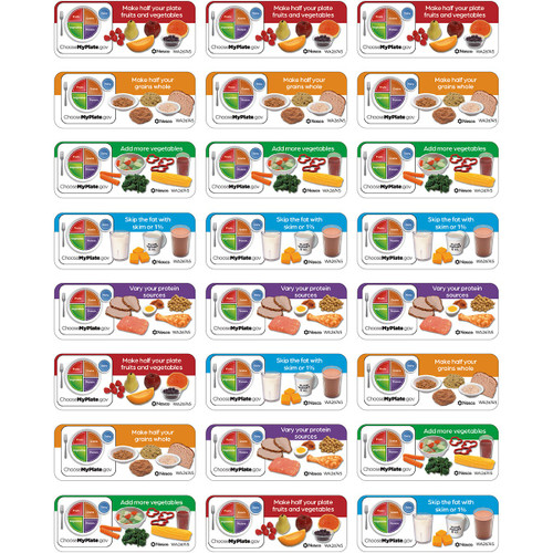 Nasco Nutrition Stickers