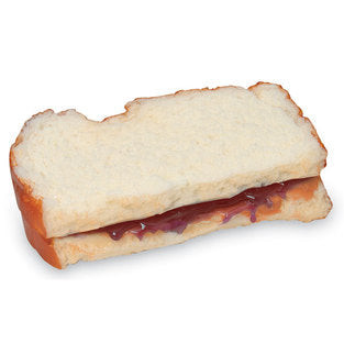 Nasco Peanut Butter & Jelly Sandwich Replica – 1/2 Sandwich