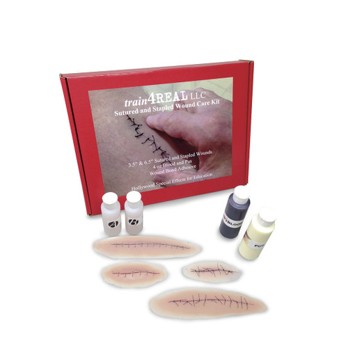 Nasco Sutured/Stapled Wound Simulation Training Kit