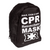 Ever Ready First Aid Adult and Infant CPR Mask Combo Kit - Tactical Black
