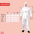 Ever Ready Breathable Microporous Coated Coverall with Hood, No Boot - White