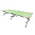 Kemp Aluminum Military and Camping Portable Folding Cot Stretcher, Green
