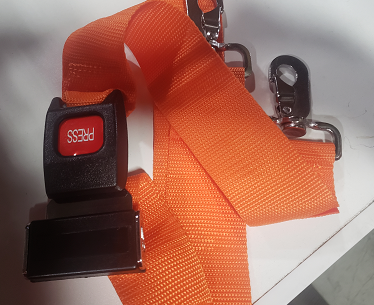 Metal 2-Piece Push Button with Metal Swivel Speed Clips Restraint ...