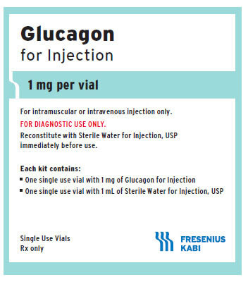 Ogluo Injection GlucaGen (glucagon) for Injection - 1mg Vial - Dixie EMS