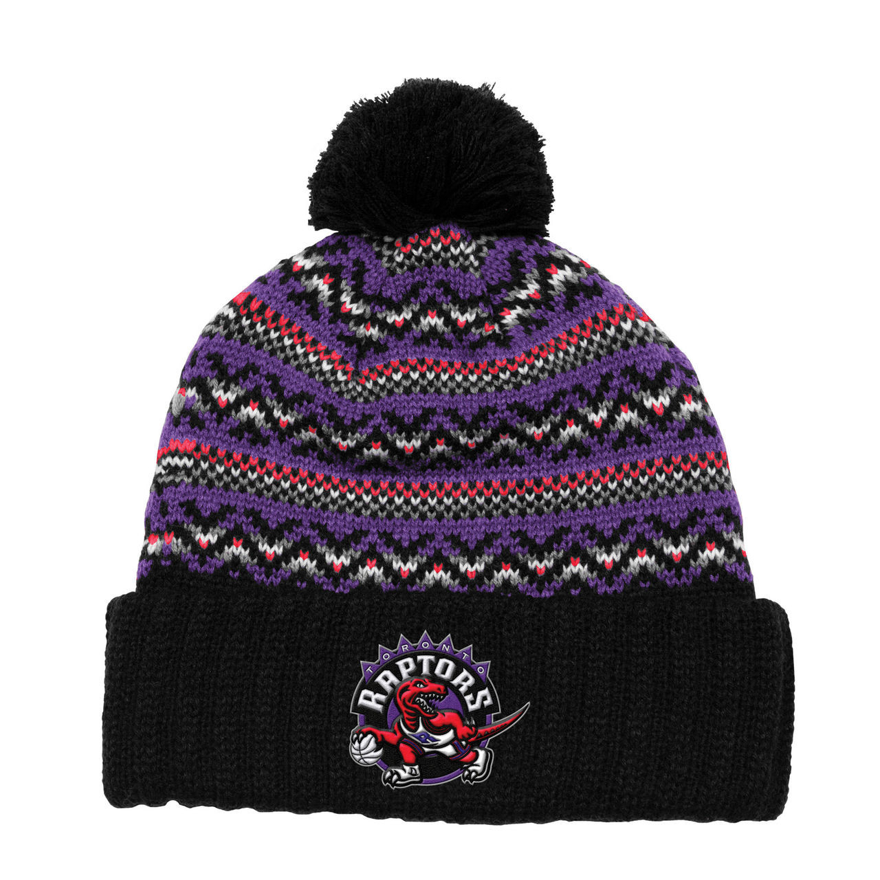 JACKED POM KNIT TORONTO RAPTORS