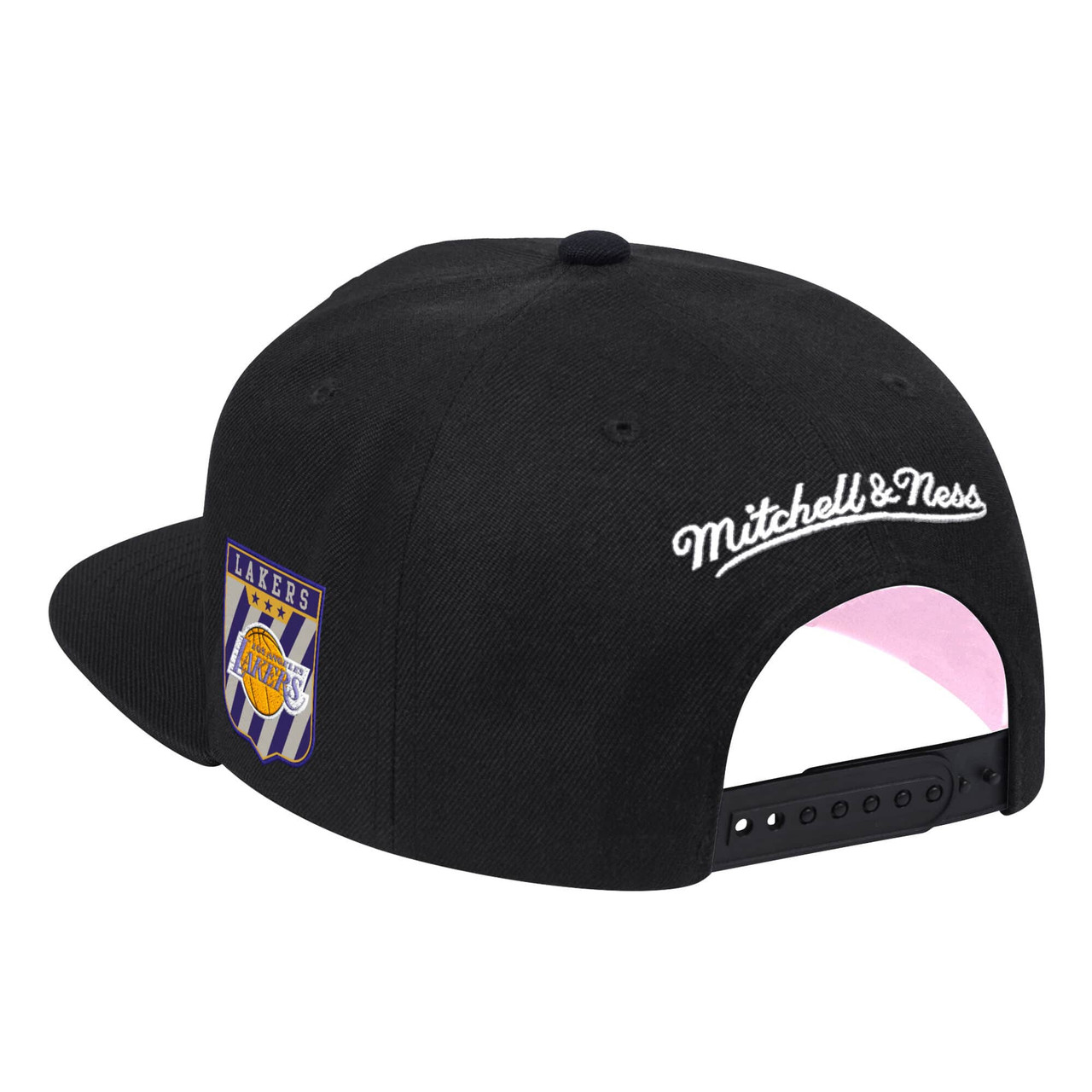 pink lakers snapback