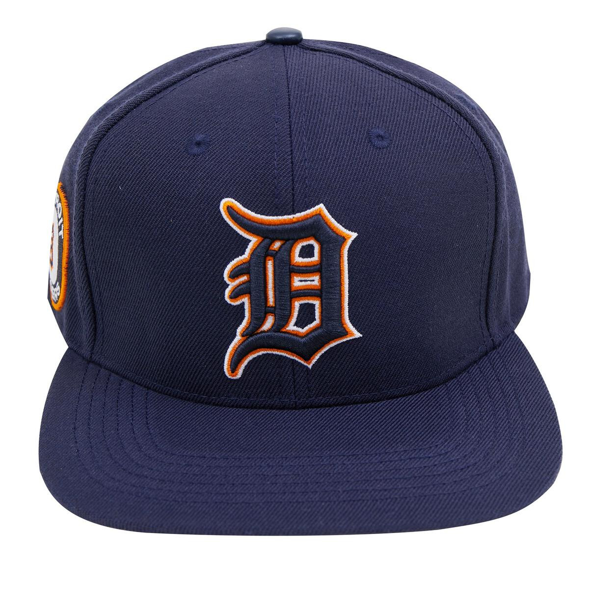DETROIT TIGERS LOGO SNAPBACK(PINK UNDER 