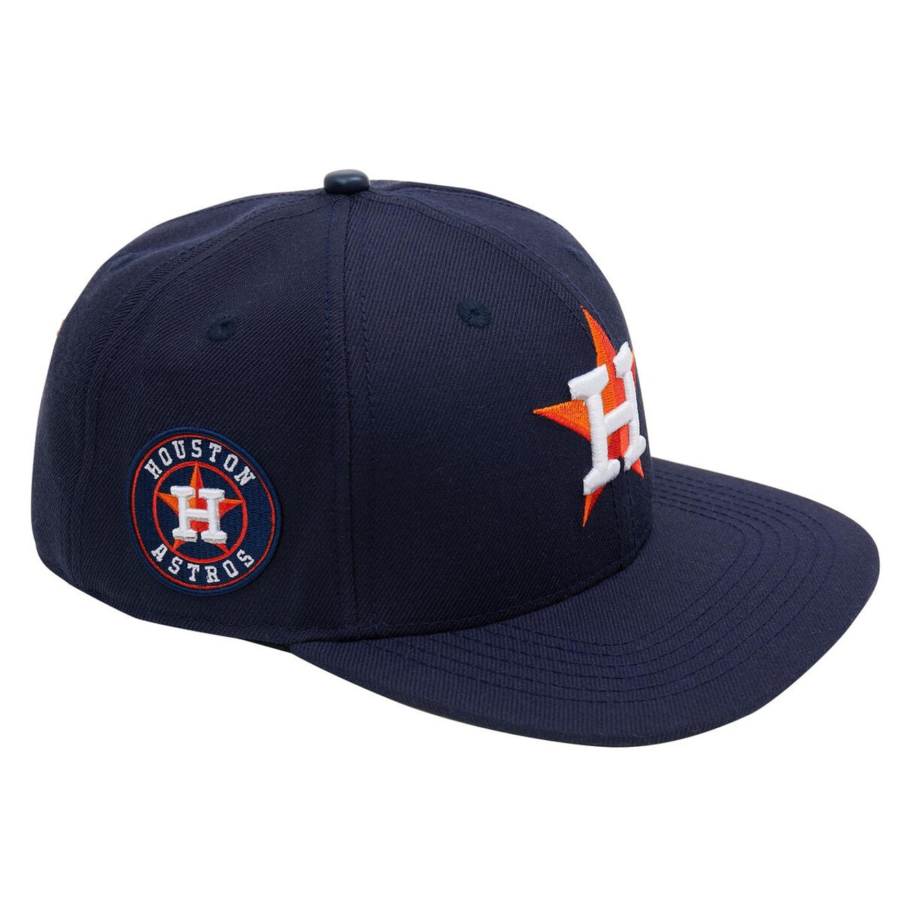 HOUSTON ASTROS CITY DOUBLE FRONT LOGO SNAPBACK HAT - Selfmade Boutique