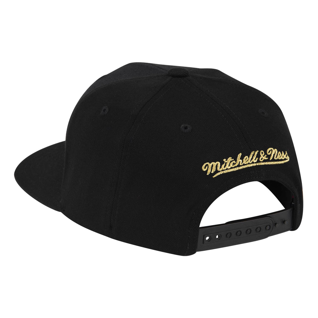 Los Angeles Lakers Mitchell & Ness English Dropback Snapback Hat