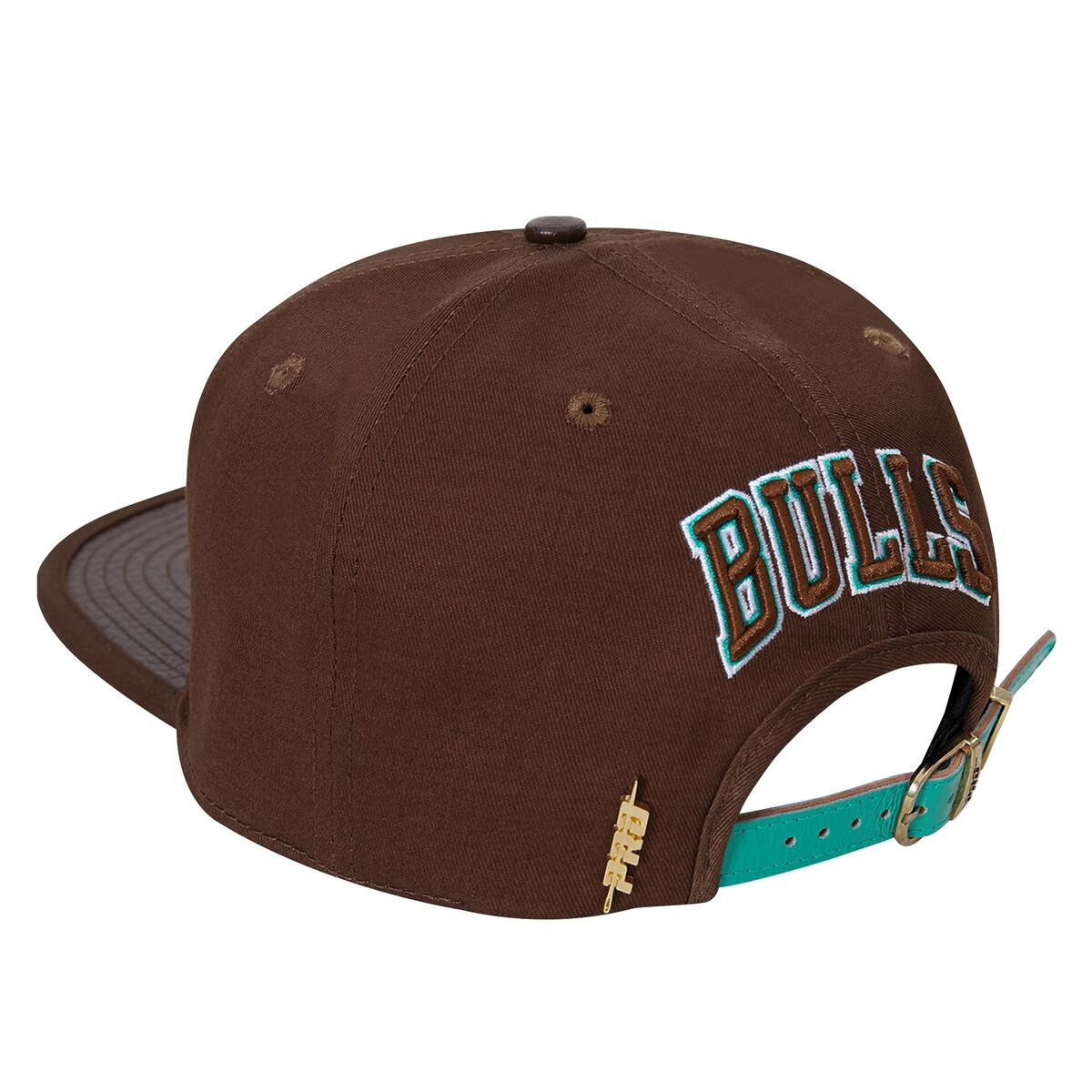 CHICAGO BULLS GATOR VISOR STRAPBACK HAT 