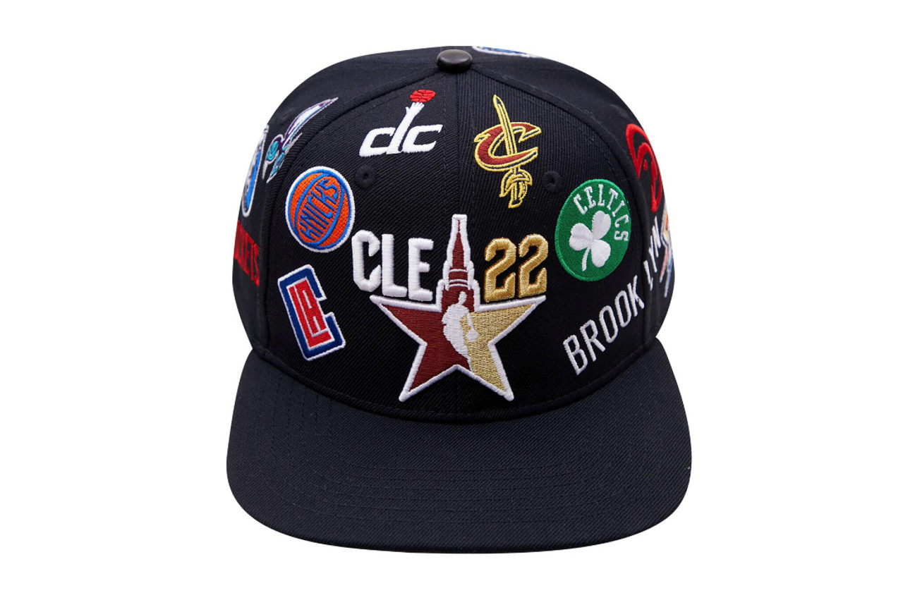 nba all logo hat