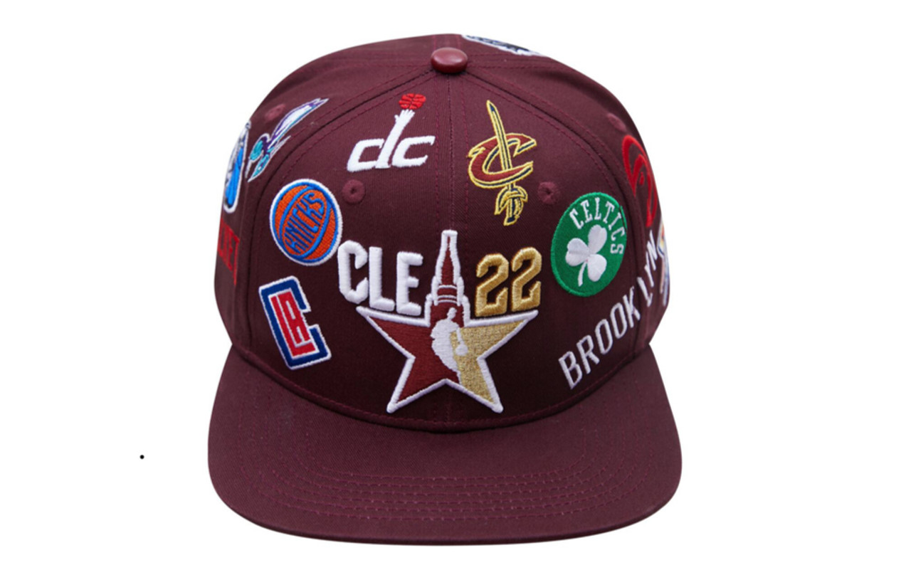 nba all logo hat