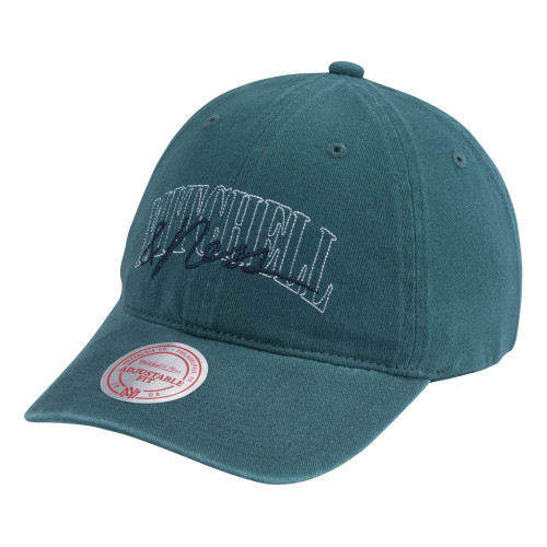 M&N WOMEN’S PROPER SCRIPT STRAPBACK