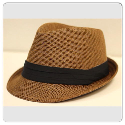 STRAW FEDORA STRAW FEDORA