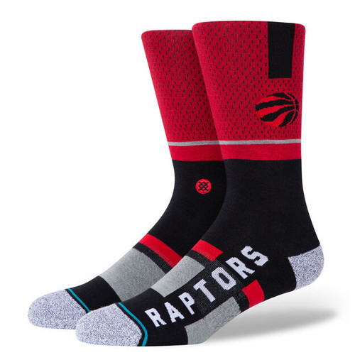 TORONTO RAPTORS SHORTCUT 2 CREW SOCKS