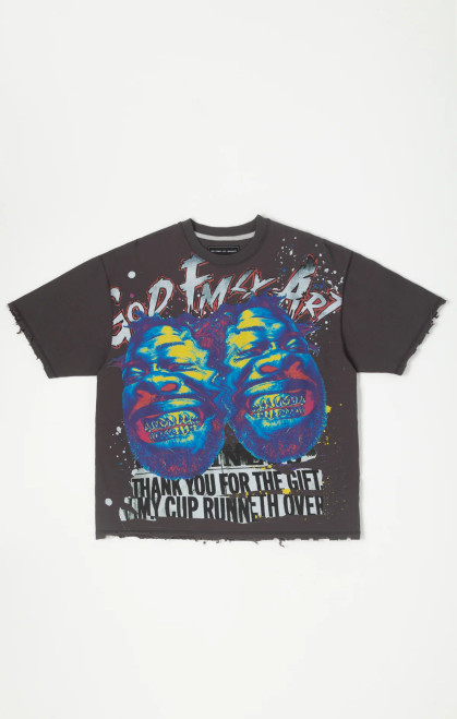 TWIN GRILLZ KNIT(CROP FIT)
