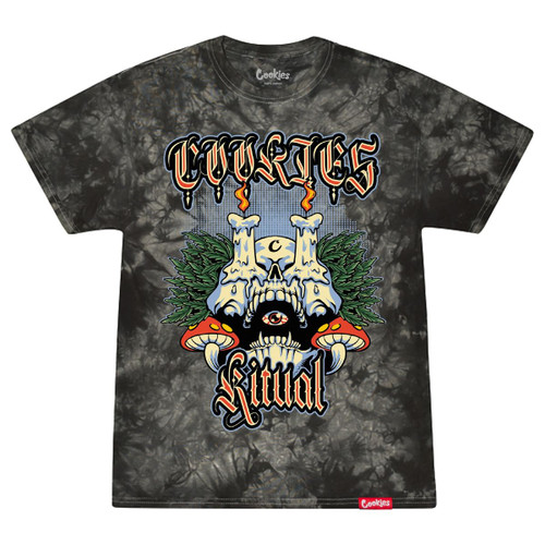 COOKIES RITUAL TEE V2 - CRYSTAL BLACK COOKIES RITUAL TEE V2 - CRYSTAL BLACK