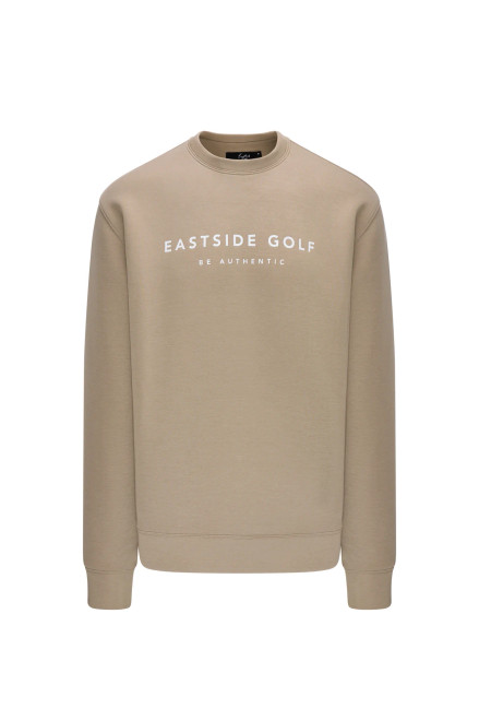 DOUBLE KNIT CREW(TAUPE)