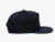 AMERICAN MUSCLE SNAPBACK HAT - BLACK