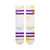 LOS ANGELES LAKERS DYED CREW SOCKS