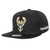 ENGLISH DROPBACK SNAPBACK HWC MILWAUKEE BUCKS