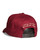 STEPNEY CURVED PEAK CAP - OXBLOOD RED