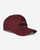 WHITECHAPEL VARSITY CURVED PEAK CAP - OXBLOOD RED