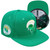NORFOLK STATE UNIVERSITY CLASSIC WOOL SNAPBACK HAT - KELLY GREEN