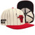 CHICAGO BULLS PINSTRIPE RETRO CLASSIC LOGO WOOL SNAPBACK