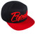 POPULAR SCRIPT SNAPBACK-BLACK/RED