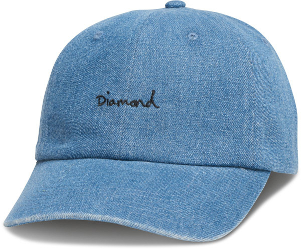 DIAMOND OG SCRIPT DENIM SPORTS HAT