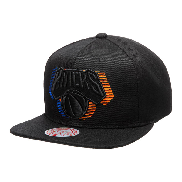 BLACKOUT TRIPLE SLICE SNAPBACK NEW YORK KNICKS