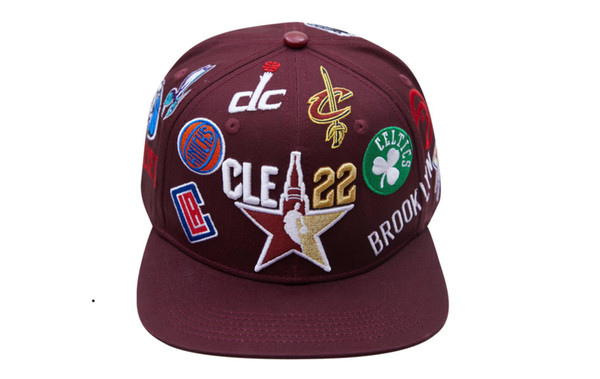 NBA ALL-STAR 2022 LOGO SNAPBACK(WINE)