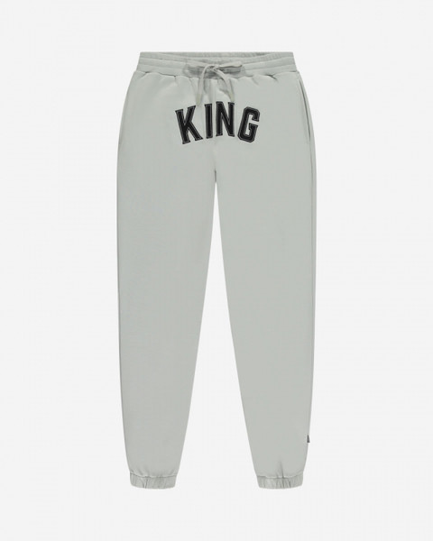 STAPLE TRACKSUIT BOTTOMS - ICE GREY