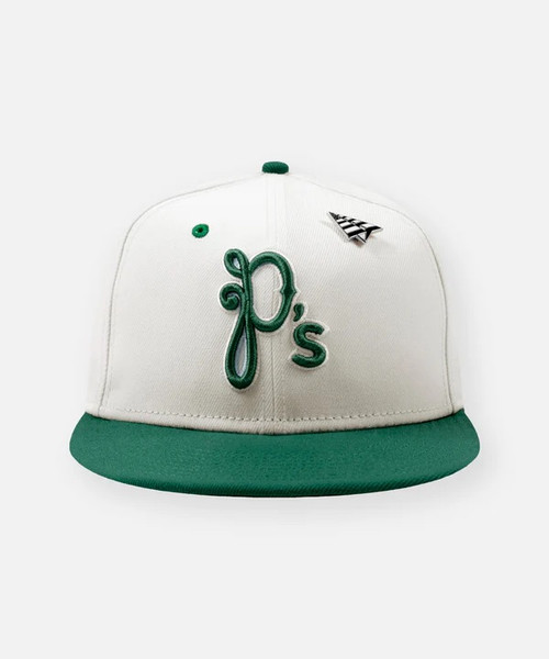 P'S LOGO 9FIFTY SNAPBACK HAT - CHROME WHITE