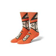 SKEWED TRIPLE TRIANGLE CREW SOCK