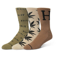 HUF VARIETY 3-PACK SOCK