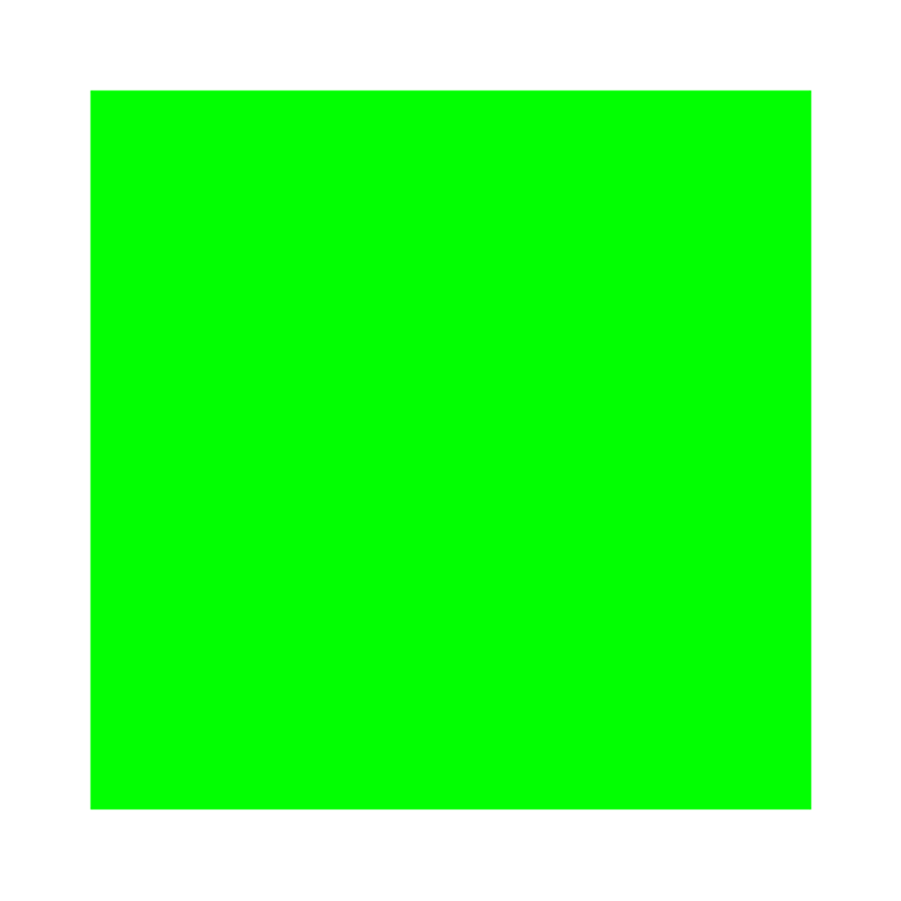 Alpha Premium Vinyl NEON Green 15 x 12 sheet