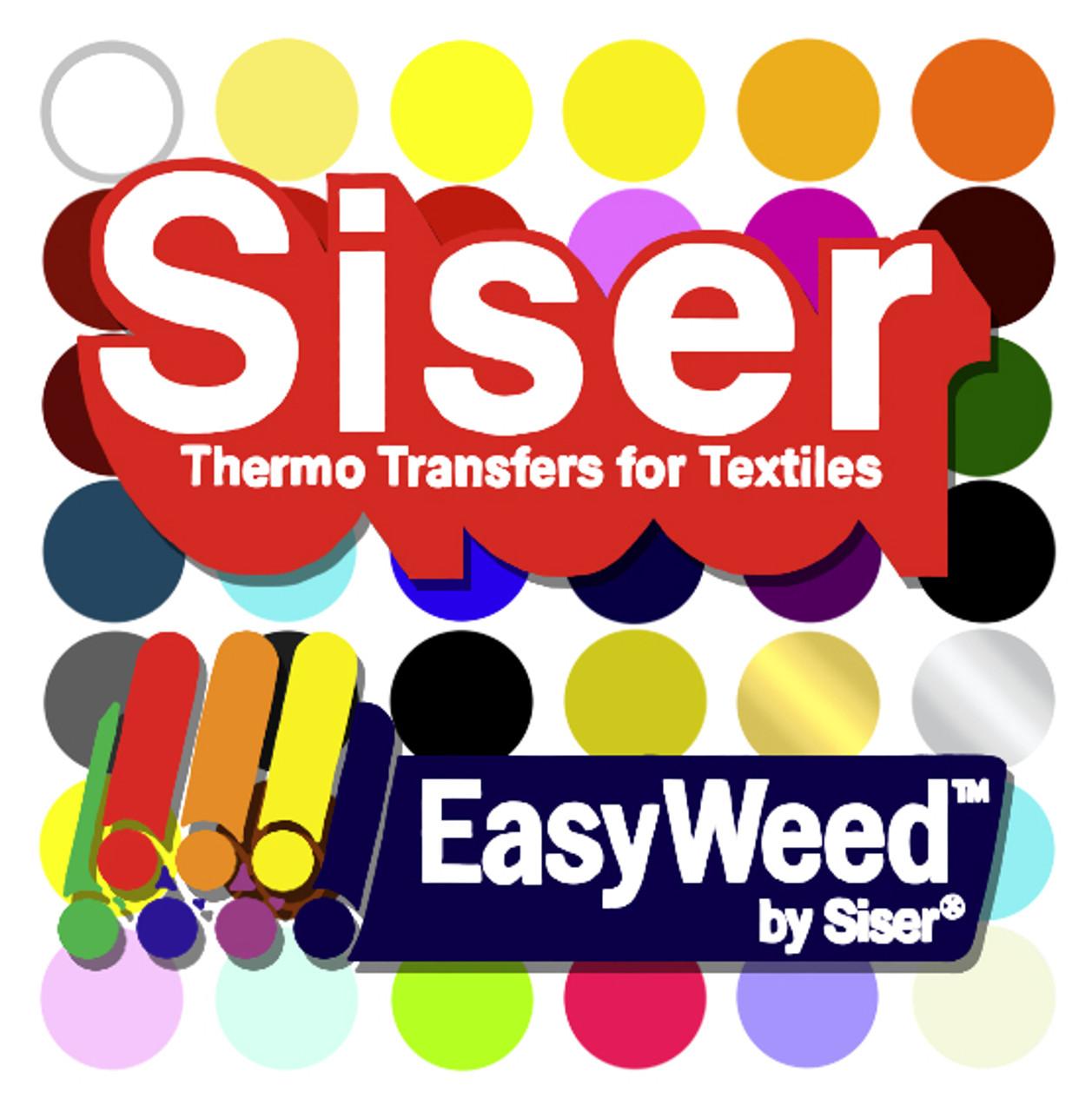 Siser EasyWeed Heat Transfer Vinyl Sheets (HTV)