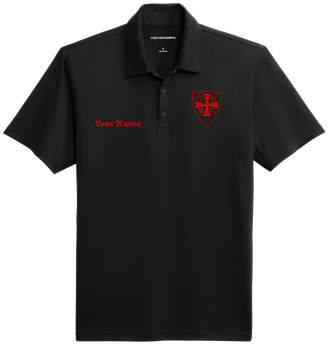 TBMC knit polo shirt
